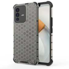 Hurtel Honeycomb tok ütésálló tok gél Vivo V23 5G fekete tok és táska