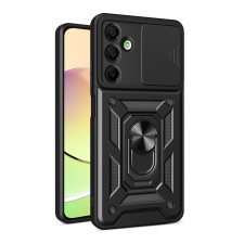 Hurtel Hybrid Armor Camshield tok Samsung Galaxy A16 4G/5G - fekete tok és táska