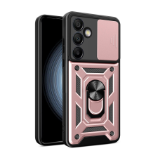 Hurtel Hybrid Armor Camshield tok Samsung Galaxy S24 FE - rózsaszín tok és táska