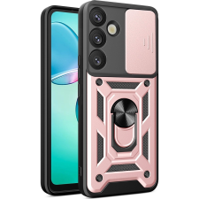 Hurtel Hybrid Armor Camshield Tok Samsung Galaxy S25 Plus - Rózsaszín (5907769368073) tok és táska