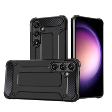 Hurtel Hybrid Armor tok Samsung Galaxy A15 - fekete tok és táska