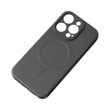 Hurtel iPhone 14 Plus szilikon mágneses tok Magsafe - Fekete tok és táska