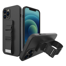 Hurtel Kötél tok Gel TPU légzsák telefontok iPhone 11 Pro fekete tok és táska