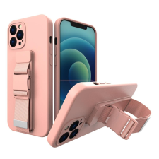 Hurtel Kötél tok Gel TPU légzsák telefontok iPhone 13 Pro Max Pink tok és táska