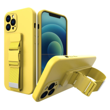 Hurtel Kötél tok Gel TPU légzsák telefontok iPhone 13 Pro Sárga tok és táska