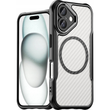 Hurtel Leading Series Magsafe-Kompatibilis Tok iPhone 16 Plus - Fekete (5907769365065) tok és táska