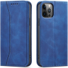 Hurtel Magnet Fancy Case Tok iPhone 12 Pro Max Tok Kártya Tárca Kártya Állvány Kék (187747086)