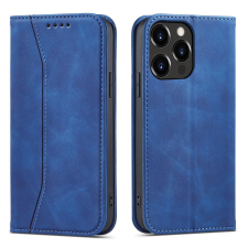 Hurtel Magnet Fancy Case tok iPhone 14 Plus flip cover pénztárca állvány kék tok és táska