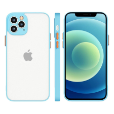 Hurtel Milky tok szilikon rugalmas áttetsző tok Samsung Galaxy A42 5G kék tok és táska