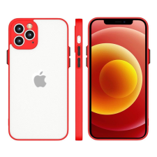 Hurtel Milky tok szilikon rugalmas áttetsző tok Xiaomi Redmi 9T piros tok és táska