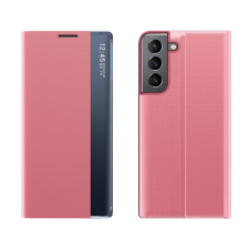 Hurtel New Sleep Case Samsung Galaxy S23+ tok flip stand rózsaszín tok és táska