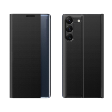 Hurtel New Sleep View Case Samsung A05S fekete tok tok és táska