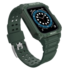 Hurtel Protect Strap Band Apple Watch 7 / SE (41/40 / 38mm) zöld csereszíj okosóra kellék