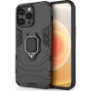 Hurtel Ring Armor Tok iPhone 14 Pro Max Armor Tok Mágneses Tartó Gyűrű Fekete (187765861)