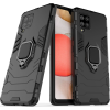 Hurtel Ring Armor Tok Kitámasztható Kemény Tok Samsung Galaxy A42 5G Fekete (9111201915473)