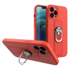 Hurtel Ring tok szilikon tok iPhone XS max piros tok és táska