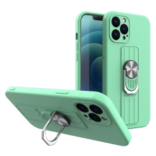 Hurtel Ring tok szilikon tok Samsung Galaxy A72 4G menta tok és táska