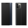 Hurtel SLEEP tok flipes kihajtható tok Smart Window iPhone 13 Pro fekete