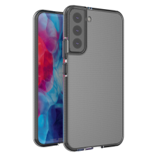 Hurtel Spring case gél tok színes Samsung Galaxy S22 + (S22 Plus) fekete tok és táska