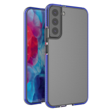 Hurtel Spring case gél tok színes Samsung Galaxy S22 + (S22 Plus) sötétkék tok és táska