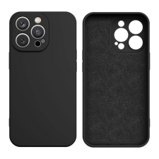 Hurtel Szilikon Case Samsung Galaxy A14 5G / Galaxy A14 szilikon tok fekete tok és táska