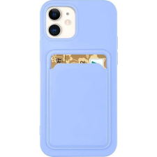 Hurtel Szilikon Tok Bankkártyatartóval Samsung Galaxy A22 4G Lila (9145576230084) tok és táska