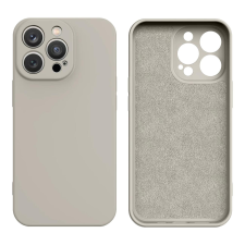 Hurtel Szilikon tok iPhone 14 Plus szilikon tok bézs színű tok és táska