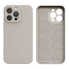 Hurtel Szilikon tok iPhone 14 Plus szilikon tok bézs színű tok és táska