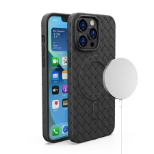Hurtel Szövött tok iPhone 15 - fekete tok és táska