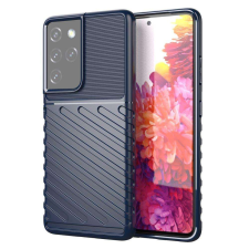 Hurtel Thunder Case Samsung Galaxy S23 Ultra szilikon Armor tok kék tok és táska