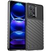 Hurtel Thunder Case Tok Xiaomi Redmi Note 12 Pro+ Szilikon Armor Tok Fekete (9145576275337)