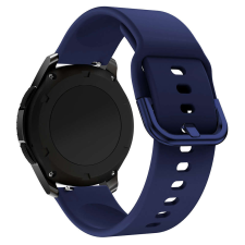 Hurtel Univerzális Szilikon Óraszíj - Sötétkék - 20 mm okosóra kellék