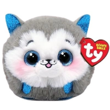 Huskey szürke plüssfigura - Beanie Balls plüssfigura
