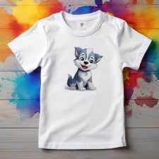  Husky póló (Gyerek)(Karakterek) gyerek póló