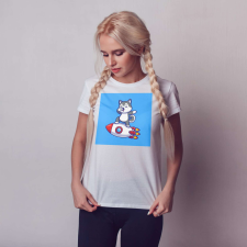 Husky Rakéta Póló - Unisex ajándéktárgy