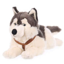 Husky Sziszi - plüss husky - 65cm plüssfigura