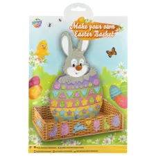  Húsvét Bunny kosár készítő szett oktatójáték