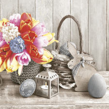  Húsvét Composition szalvéta 20 db-os 33x33 cm party kellék