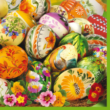  Húsvét Painted Eggs szalvéta 20 db-os 33x33 cm papírárú, csomagoló és tárolóeszköz