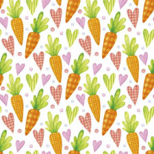  Húsvét Sweet Carrots szalvéta 20 db-os 33x33 cm papírárú, csomagoló és tárolóeszköz