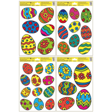 Húsvéti ablakmatrica 20x30cm party kellék