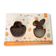  Húsvéti műanyag kiszúrók 2 db(nyuszi és kosár) sütés és főzés