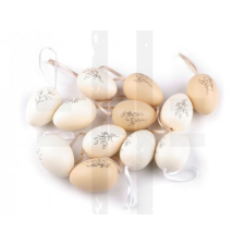  Húsvéti tojás akasztásra - 12 db dekorációs kellék