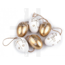  Húsvéti tojás akasztható - 6 db dekorációs kellék