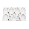  Húsvéti tojás fondant forma, szilikon, 12,5×7,7 cm