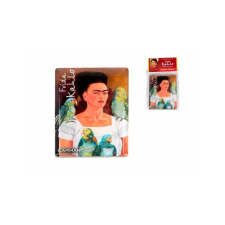 Hűtőmágnes 50x70mm, Frida Kahlo:Én és a papagájok hűtőmágnes