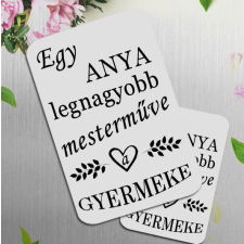 Hűtőmágnes anyáknak 9,0 x 6,5 cm - Ajándék anyának hűtőmágnes