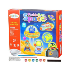  Hűtőmágnes készítő UFO-s gipszkiöntő készlet hűtőmágnes