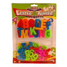  Hűtőmágnes készlet - Betűk, számok konyhai eszköz