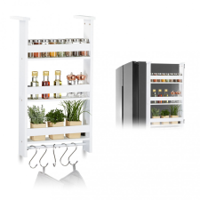  Hűtőszekrényre függesztett polc fehér 74x42x20 cm 10029472 konyhai eszköz